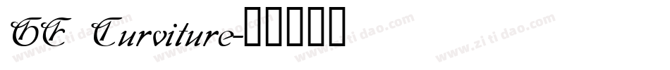 GE Curviture字体转换